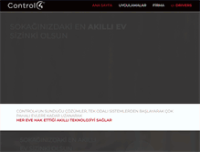 Tablet Screenshot of control4.com.tr