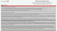 Desktop Screenshot of forums.control4.com